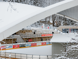 Schierker Feuerstein Arena als Eisbahn im Winter